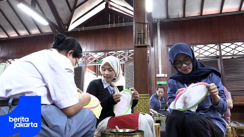 Mengisi Libur Sekolah dengan Membatik di Museum Tekstil