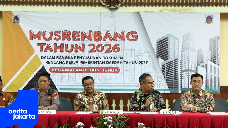 Usulan Fisik Pengendali Banjir Dominasi Musrenbang Kecamatan Kebon Jeruk