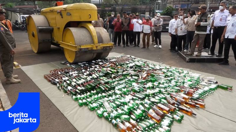 Pemkot dan Kejari Jaktim Musnahkan Barang Bukti Ratusan Perkara Pidana