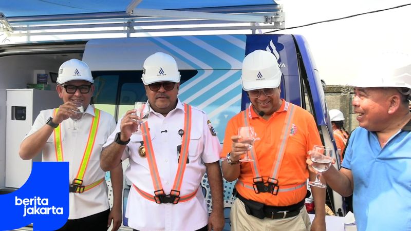 DKI Resmikan IPA Portabel Semanan, Perkuat Pasokan Air Bersih