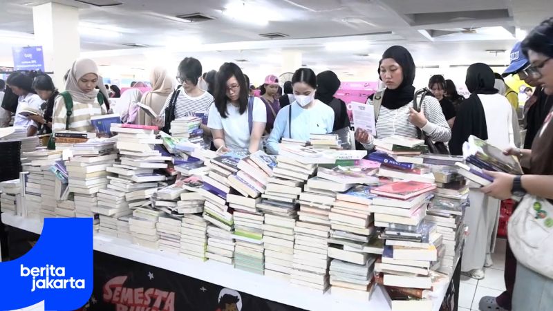 Semesta Buku Jakarta Jadi Alternatif Warga Melepas Rutinitas