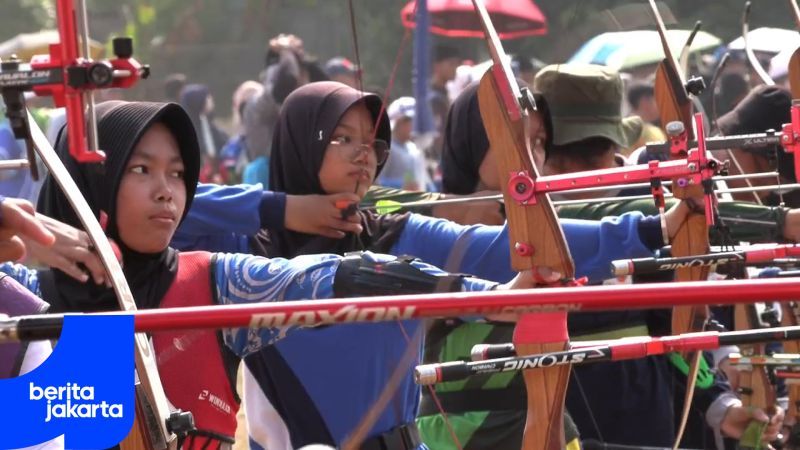 816 Peserta Ikuti Kejuaraan Panahan Pelajar DKI Jakarta 2026
