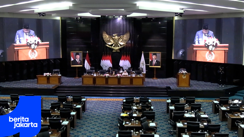 Rano Tegaskan Komitmen Ketahanan Pangan Jakarta Saat Rapat Paripurna