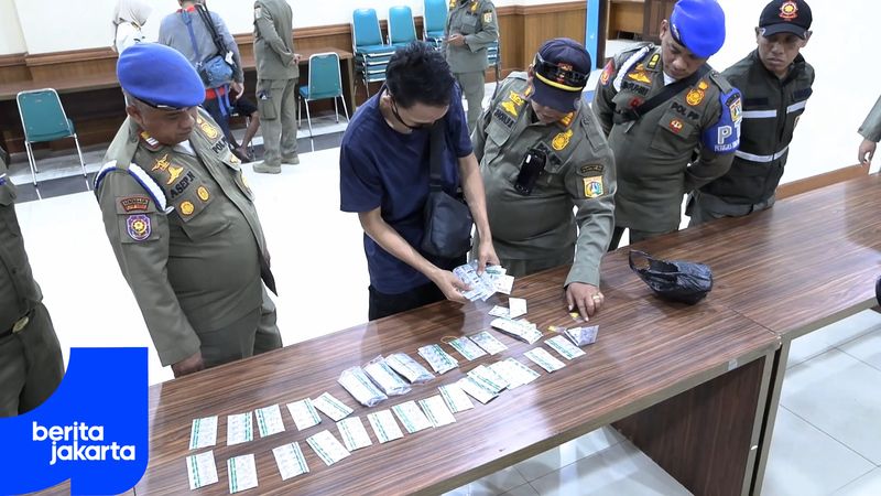 Dua Pengedar Tramadol Ilegal Ditangkap di Pasar Tanah Abang
