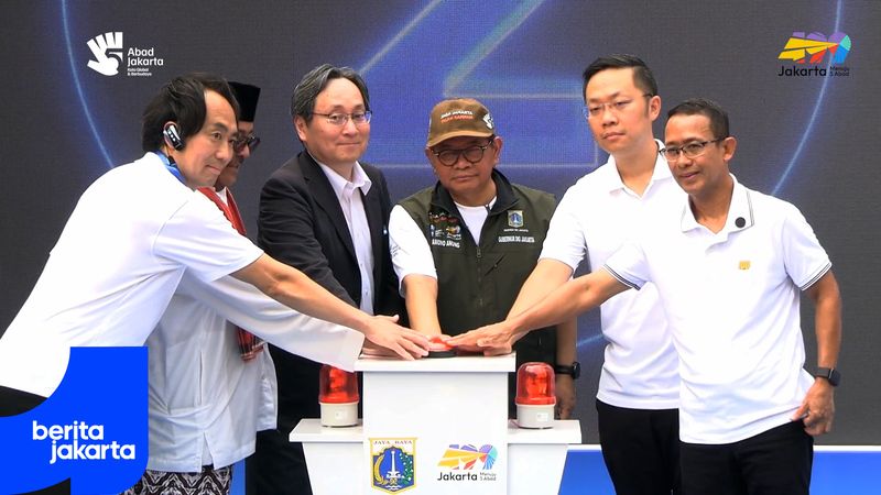 Pramono Anung Canangkan Pembangunan Pedestrian Deck Dukuh Atas