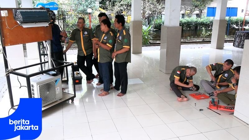 Warga Tanah Tinggi Antusias Ikut Pelatihan AC