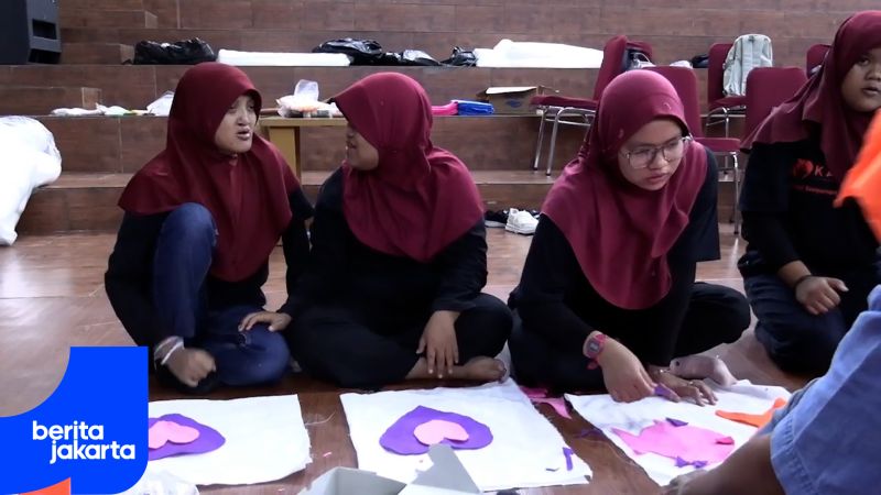 35 Penyandang Disabilitas di Jaktim Ikuti Pelatihan Keterampilan Kriya