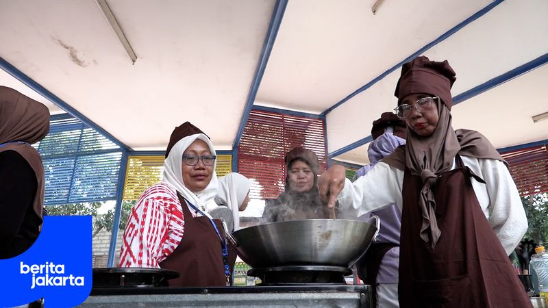10 Warga Kedoya Utara Antusias Ikuti Pelatihan Tata Boga