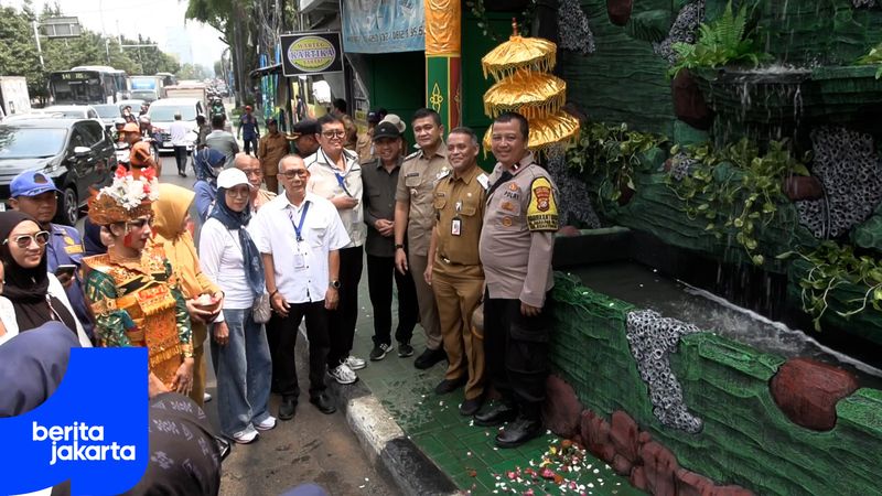 Penataan Kawasan Harapan Mulia Suguhkan Nuansa Khas Bali