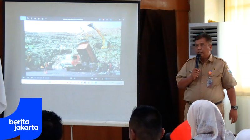 Pemkot Jakpus Sosialisasikan Pembuangan Sampah ke Bantargebang