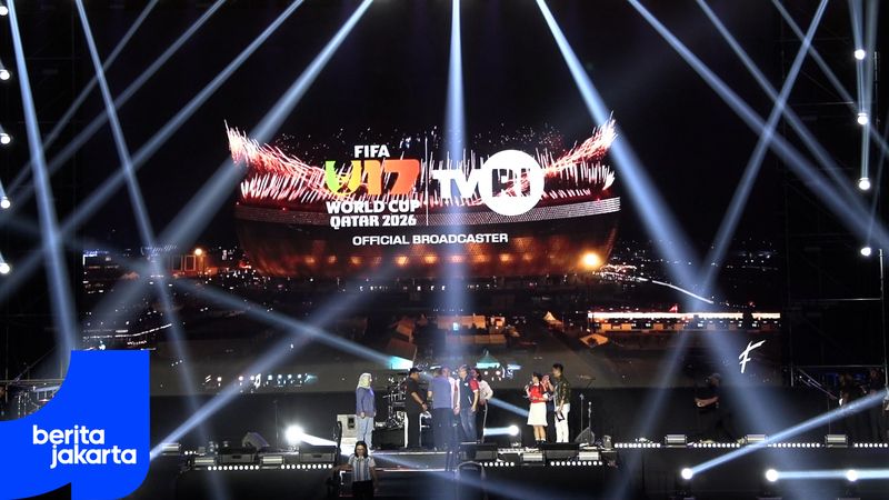 14.000 Warga Nonbar Final Piala Dunia di Lapangan Banteng