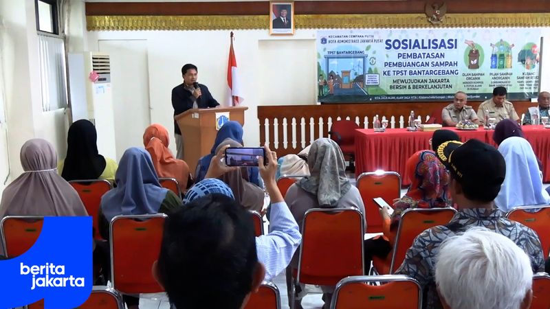 Kecamatan Cempaka Putih Sosialisasikan Pilah Sampah