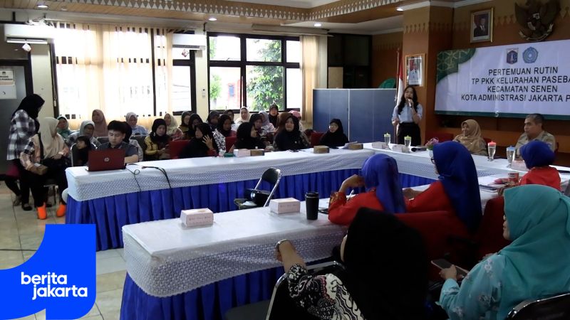 Perkuat Pelayanan, TP PKK Paseban Ikuti Sosialisasi Aduan JAKI