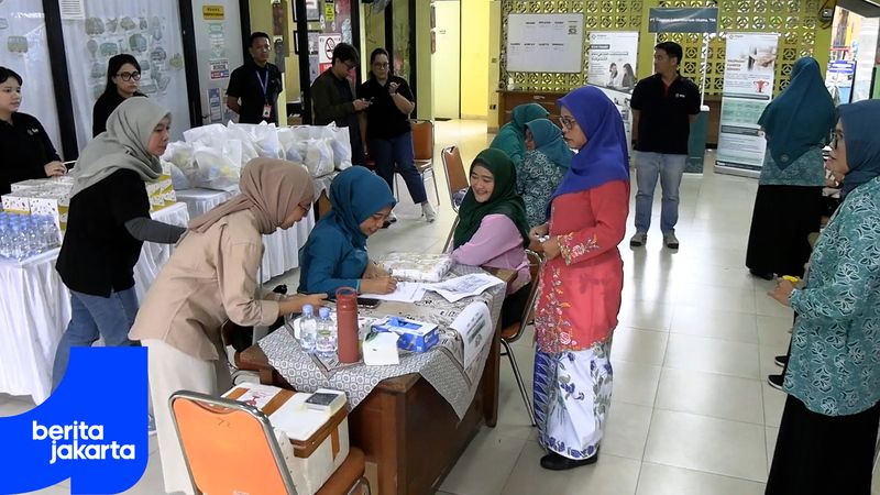 TP PKK Jakpus Gelar Deteksi Dini Kanker Serviks