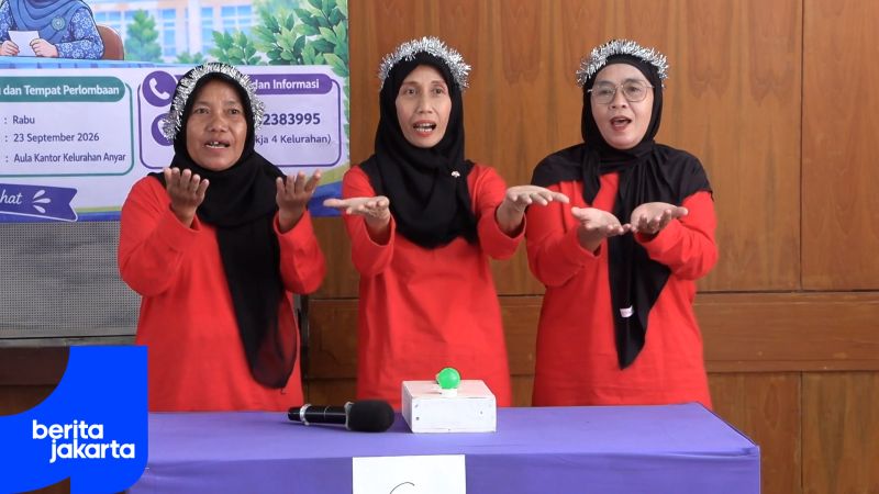 Antusiasnya Kader Posyandu Karang Anyar Ikuti Lomba Cerdas Cermat