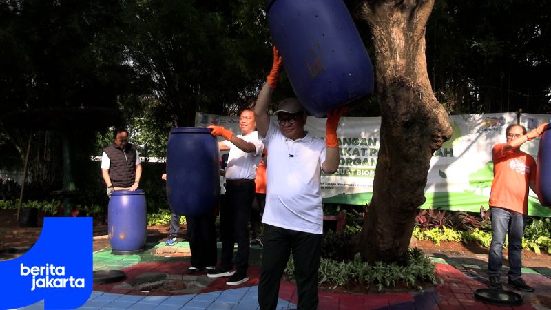 Pramono Dorong Biopori Jumbo Pondok Kelapa Jadi Contoh Wilayah Lain