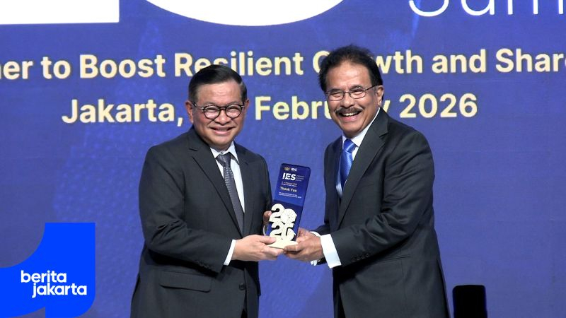 Hadiri IES, Pramono Tegaskan Proyeksi Jakarta Jadi Kota Global Berkelanjutan