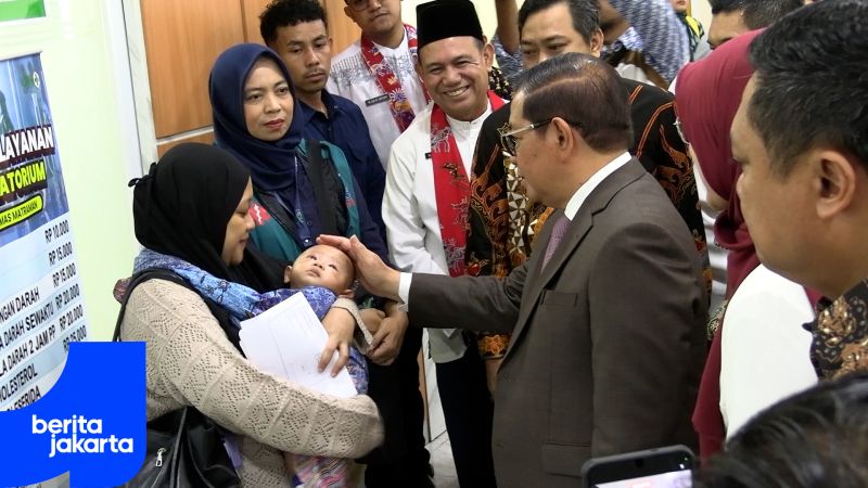 Pramono Resmikan Gedung Baru Puskesmas Matraman