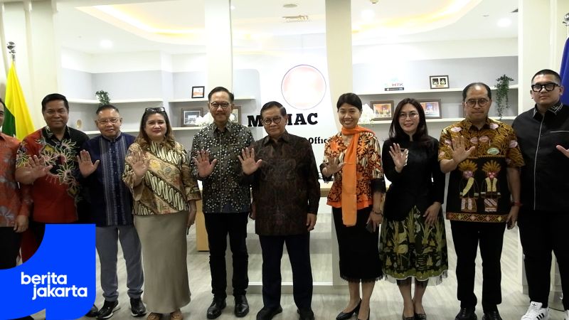 Pramono Inaugurates MGMAC Secretariat at City Hall