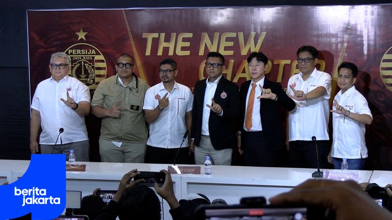 Persija Tunjuk Shin Tae-yong, Pramono Minta Kado Juara di Lima Abad Jakarta