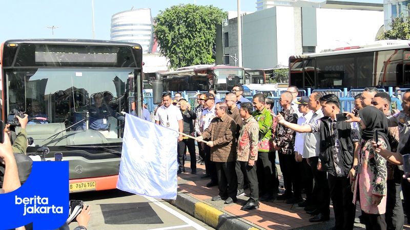 Transjabodetabek Launches New Blok M–Soekarno-Hatta Airport Route