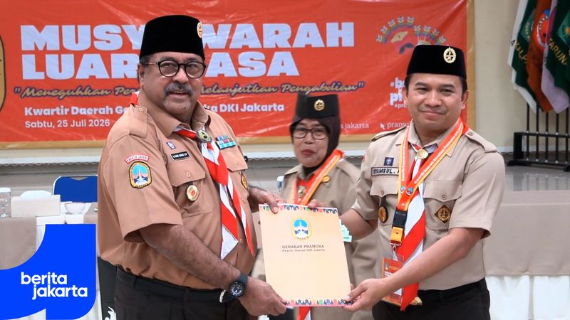 Rano Ajak Pramuka Perkuat Peran Bangun Jakarta