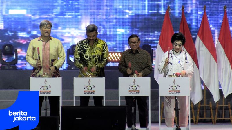 Targetkan Enam Juta Pengunjung, Jakarta Fair Kemayoran Resmi Dibuka