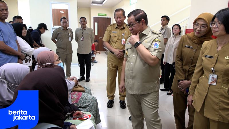 Pramono Inaugurates Meruya Selatan II Sub-Health Center