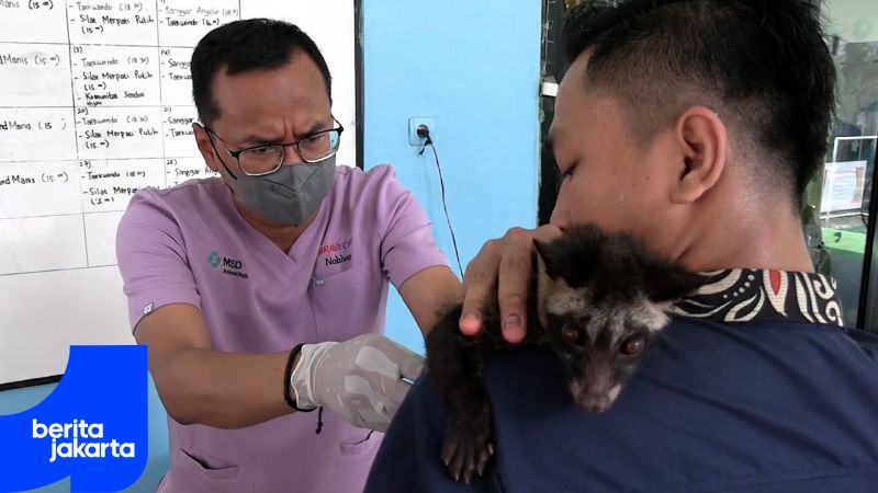 Sudin KPKP Jaksel Gelar Vaksinasi HPR Gratis di RPTRA Shibi