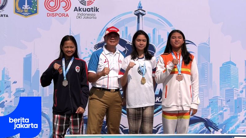 350 Atlet Pelajar Ikuti Invitasi Renang DKI Jakarta 2026