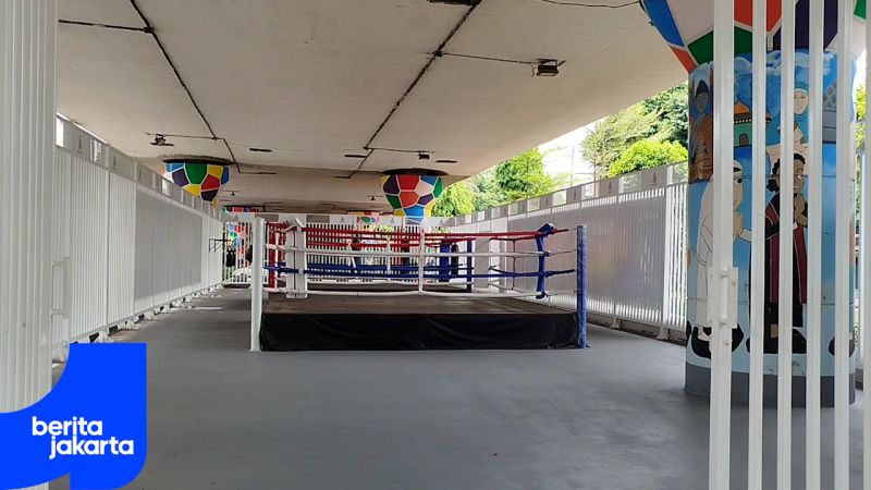 Kampung Melayu Fly Over Boxing Ring Construction Enters the Completion Stage