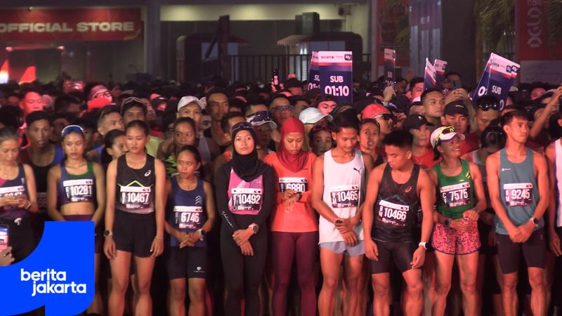 Pramono Ikut Ajang Lari 5K di Digiland Run 2026