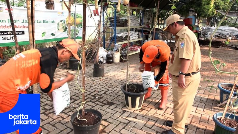 Pengolahan Sampah di Kelurahan Slipi Capai 67 Persen
