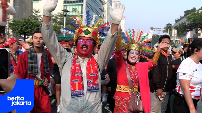 Hadiri Karnaval Serendo-Rendo, Rano Dorong Keberagaman Budaya di Jakarta