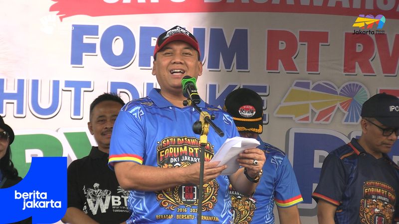 Sekda Buka Gebyar Satu Dasawarsa Forum RT/RW DKI Jakarta