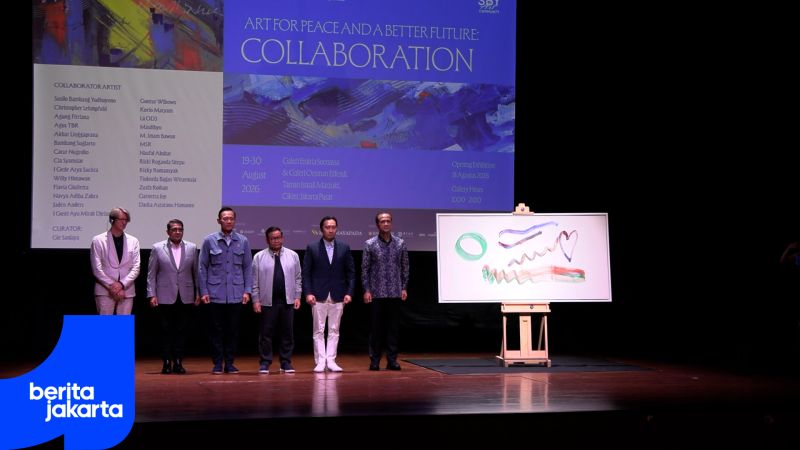 Buka Pameran SBY Art, Pramono Dorong Seni Jadi Bahasa Perdamaian