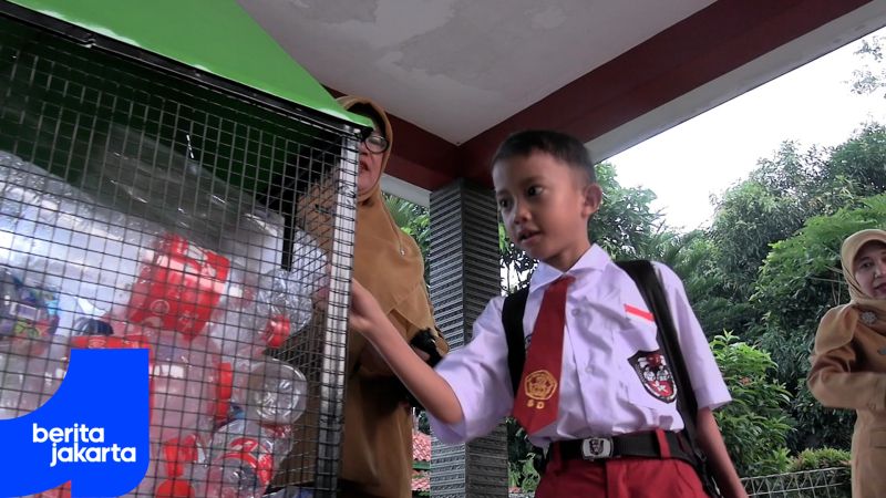 SDN Sukabumi Selatan 06 Terapkan Pengelolaan Sampah Mandiri bagi Pelajar
