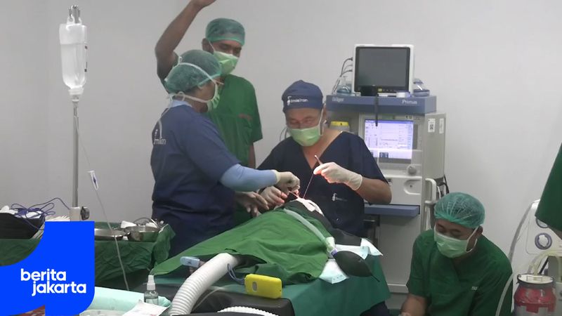 Jakarta Hosts Free Cleft Lip Surgeries at Tebet General Hospital