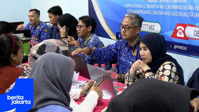 SPMB Jalur Prestasi di Wilayah II Jakbar Disambut Antusias Warga