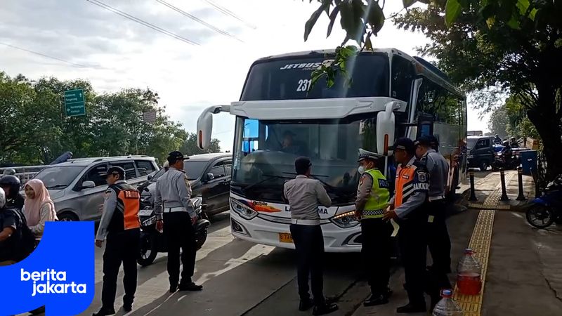 West Jakarta Intensifies Raids on Illegal Bus Terminals Ahead of Homecoming Exodus