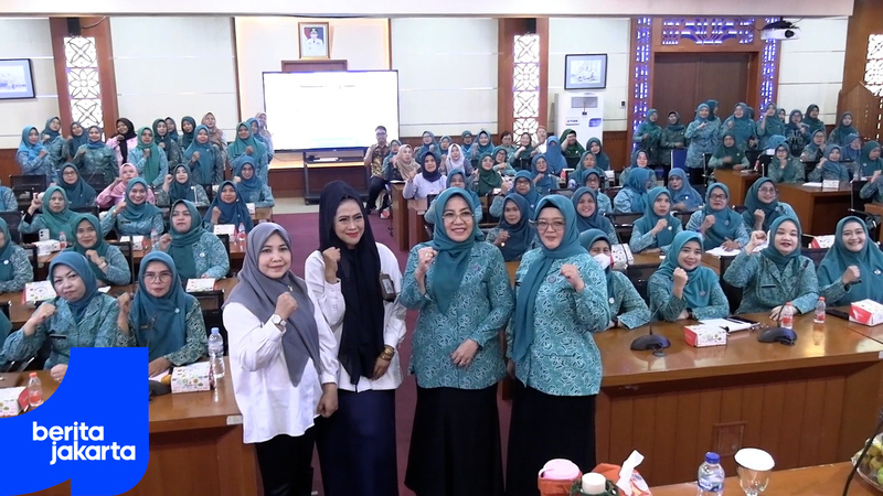 TP PKK Jakpus Giatkan Pembinaan Koperasi