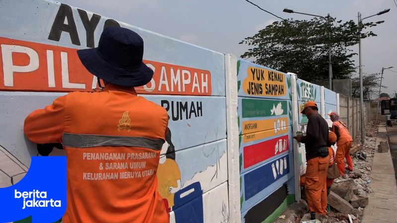 TPS 3R Meruya Selatan Jadi Percontohan Pengolahan Sampah di Jakarta Barat