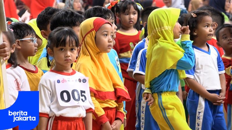 764 Anak TK Antusias Ikuti Kejuaraan Olahraga Usia Dini