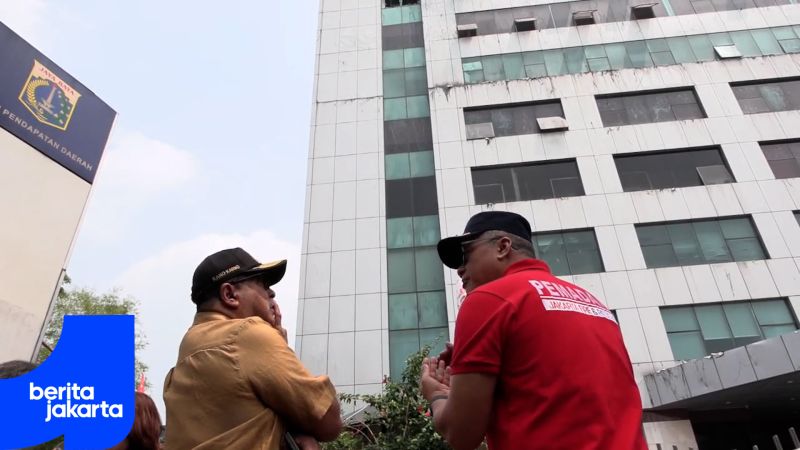 Tinjau Gedung Dinas Teknis, Wagub Pastikan Layanan Tetap Berjalan