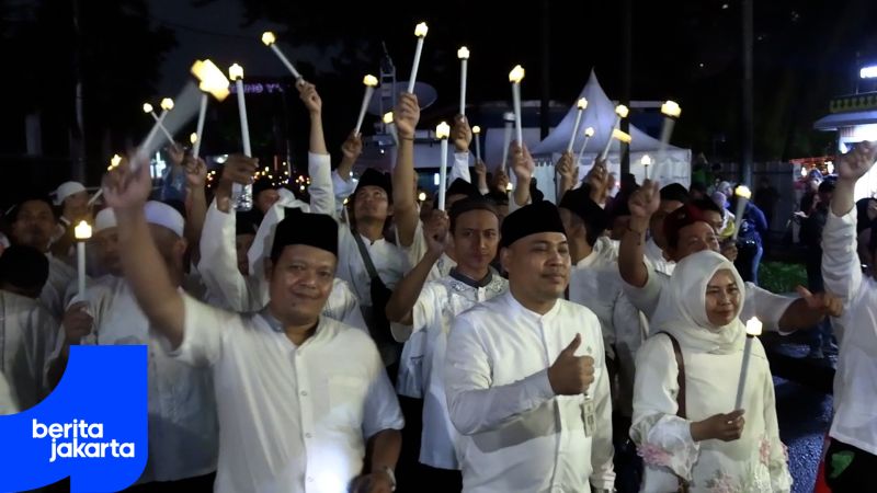Rano Lepas Peserta Pawai Obor 1 Muharram 1448 H